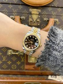 2017 Rolex Datejust 31 18k 750 Yellow Gold Jubilee