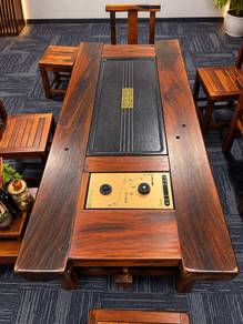 Antique Chinese-style Wood Tea Table