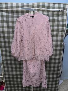 Zoe Arisah Kurung Kebaya Sulam Lace