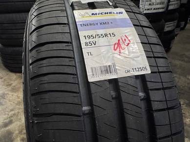 Tayar Baru 195 55 15 Michelin Energy XM2 Plus 2026