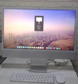 Apple iMac 24-inch M1 (2021) Silver– 8GB RAM / 512
