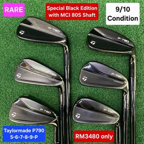 Black Edition 2023 Taylormade P790 (5-P) MCI 80S