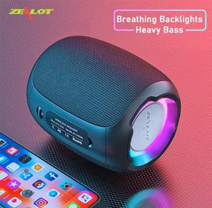 ZEALOT Subwoofer Wireless Speaker - Grey