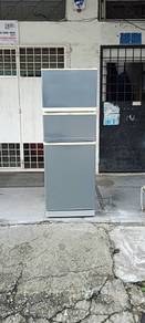 Jenama Elba 3door fridge refrigerator 300L