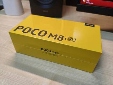 Xiaomi Poco M8 5G 8/256gb Black Malaysia set