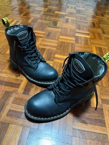 Dr. Martens Steel Toe Safety Boots with Side Zi