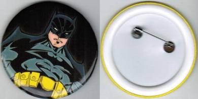 Batman Super Hero #10 Cartoon Button Badge 58mm