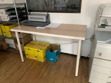 Ikea LINNMON white stained oak effect/ADILS white