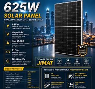 Tcl panel solar 625 w new promo❗❗❗❗❗