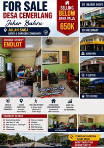 2-storey Terraced House For Sale in Ulu Tiram,JHR