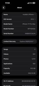 iphone 17 pro max 512gb