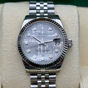 Rolex Datejust 31 Meteorite Diamond Dial Jubilee