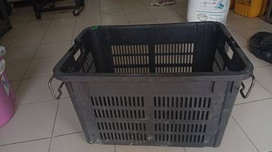 Heavy Duty Industrial Basket with Metal Handle