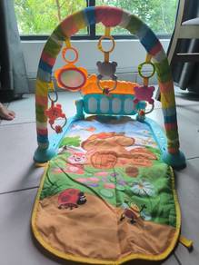 baby piano fitness rack play area play mat