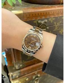 Rolex Datejust 31 REF178341 18K 750 Rose Gold