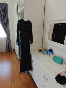 Elegant long black dress
