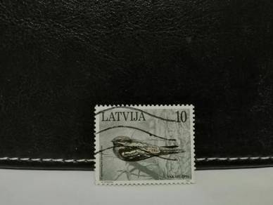 1997 Latvia Stamp Bird Nightjar