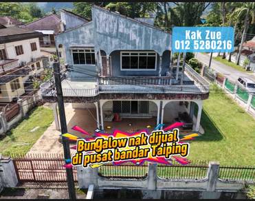 Bungalow House For Sale in Taiping,PRK