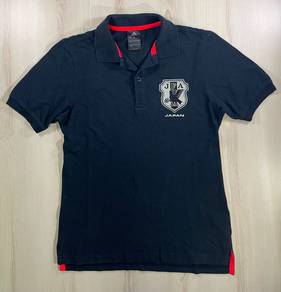 Adidas Youth Japan FA Black Collar Tee #DZ Used