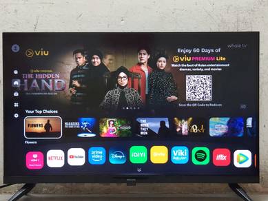 Philips 32" Smart Whale TV good condition