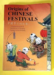 ORIGINS OF CHINESE FESTIVALS PICTORIAL BOOK Buku