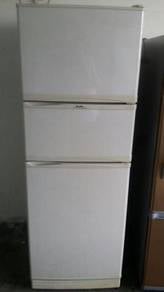 Peti Ais Sejuk Refrigerator Elba Fridge 3 Doors