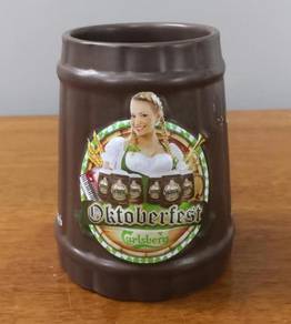 Cawan carlsberg octoberfest mug cup