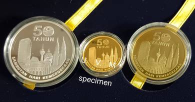 Malaysia 50th of Merdeka Set of 3