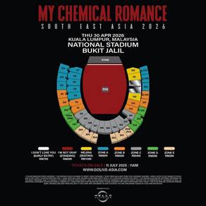 My Chemical Romance South East Asia 2026
