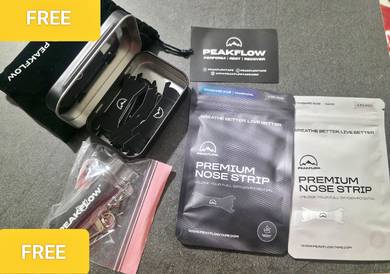PEAKFLOW PREMIUM NOSE STRIP BUNDLE SET free gifts