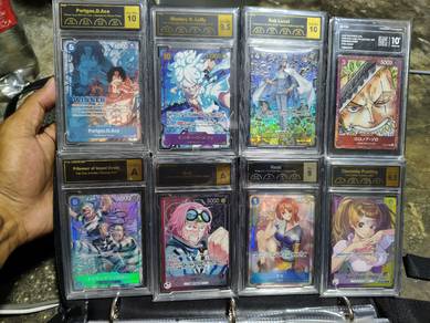 One piece TCG Slab Dan Raw card
