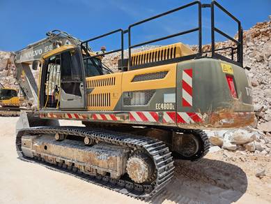 Volvo EC480DL excavator 48 tonne