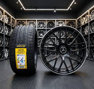 Mercedes GLA GLB 19" Rim + Tayar Baru R447