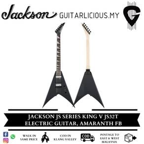 Jackson JS Series King V JS32T w/ DH - Gloss Black
