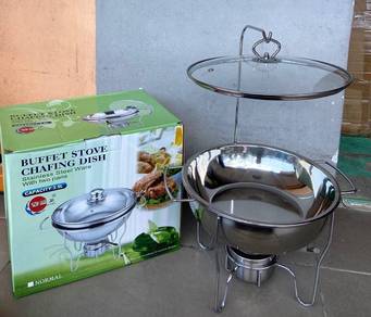 Round Stainless Steel Chafing Dish 