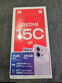REDMI 15C (5G) 256 GB - Baru seal box