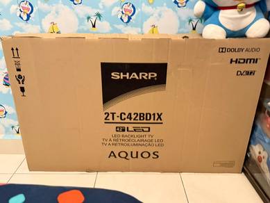 USED SHARP 42" TV (2T-C42BD1X) Like New