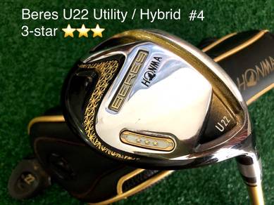 HONMA BERES 2019 ⭐️⭐️⭐️  HYBRID #4  U22 🇯🇵  IGT GoLF