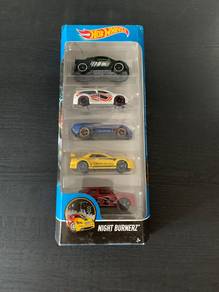 Hot Wheels Night Burnerz 5 Pack