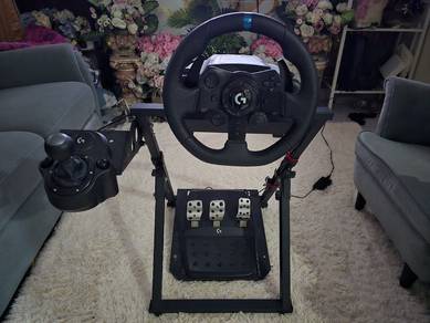 Logitech g923 + shifter + stand rig (full set)