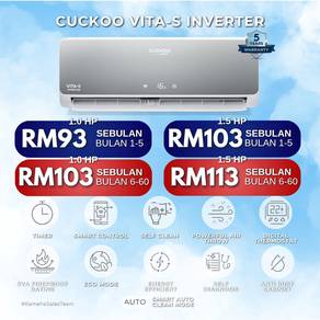 Aircond Ansuran Bulanan Cuckoo QL118