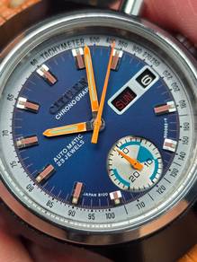 (A892) Vintage 1970's Citizen Chronograph Watch