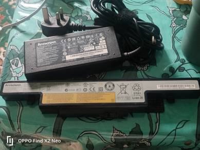 lenovo Y500 battery & adapter (original)