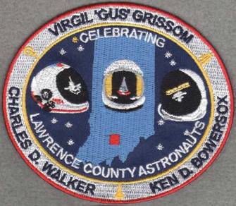 Liberty Bell 7 50th Anniv Grissom Space #2 Patch