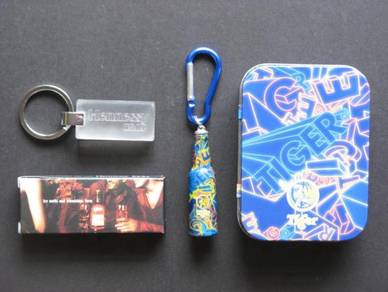 Henessy Tiger Beer Keychain