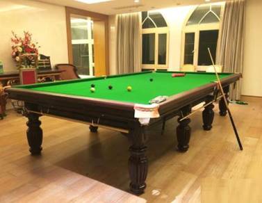 Snooker table desk billiard pool meja american 19