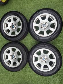 ORIGINAL BMW 16" RIMS + Tyres