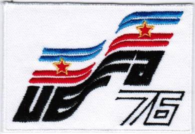 1976 5th Yugoslavia UEFA Euro Football Patch
