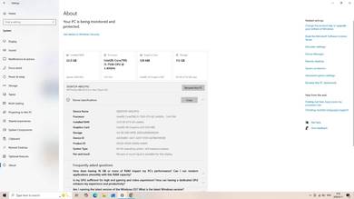 HP All-in-One PC i5 7th