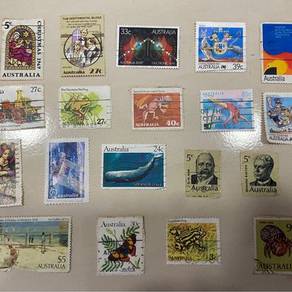 Old Antique Australia Stamp
